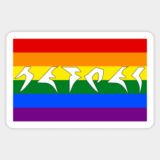 parmaq - Love (Pride Flag) Sticker